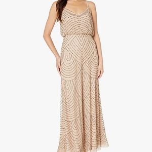 Adrianna Papell Beaded Gown